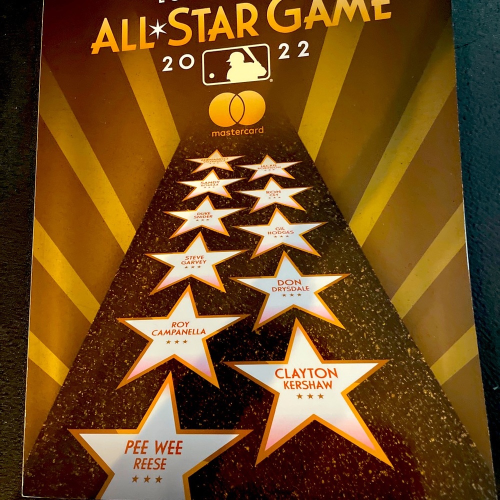 MLB OFFICIAL ALL STAR GAME PROGRAM  2022